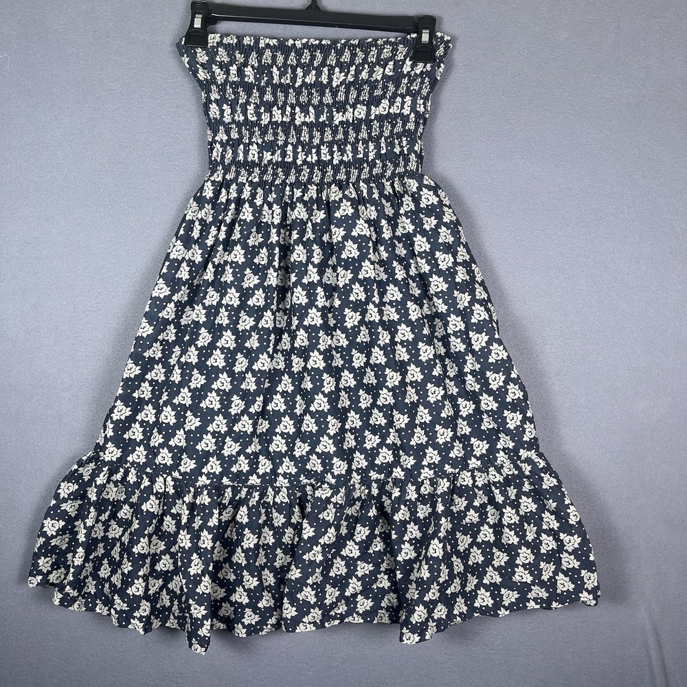 Moda International Y2K Floral Smocked Tiered Mini Dress S